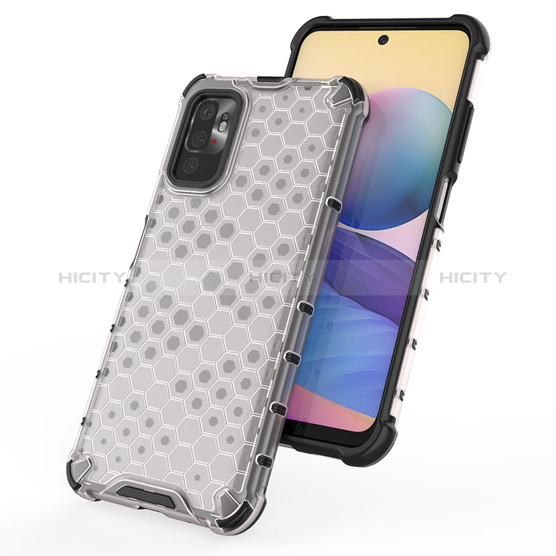 Carcasa Bumper Funda Silicona Transparente 360 Grados AM1 para Xiaomi Redmi Note 10 5G