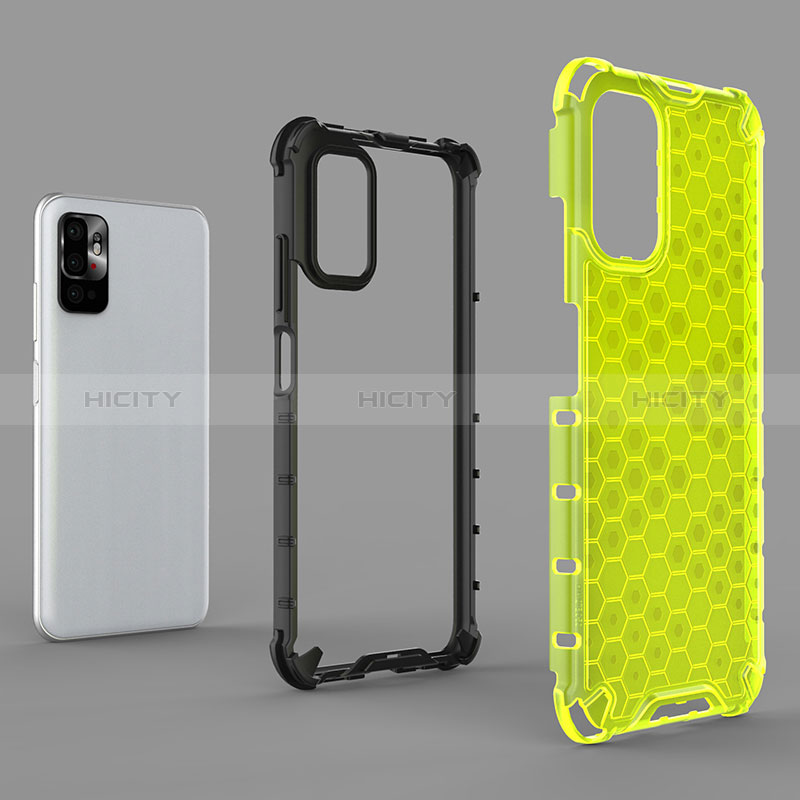 Carcasa Bumper Funda Silicona Transparente 360 Grados AM1 para Xiaomi Redmi Note 10T 5G