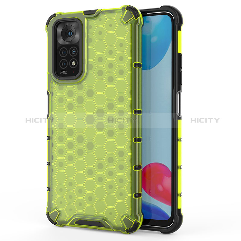 Carcasa Bumper Funda Silicona Transparente 360 Grados AM1 para Xiaomi Redmi Note 11 4G (2022) Verde