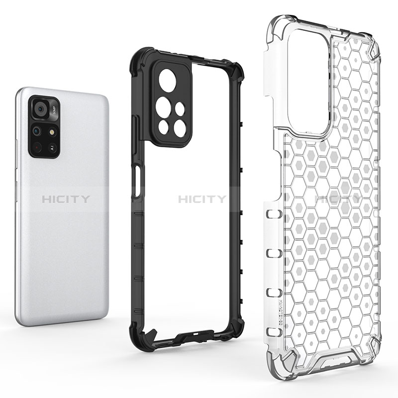 Carcasa Bumper Funda Silicona Transparente 360 Grados AM1 para Xiaomi Redmi Note 11S 5G