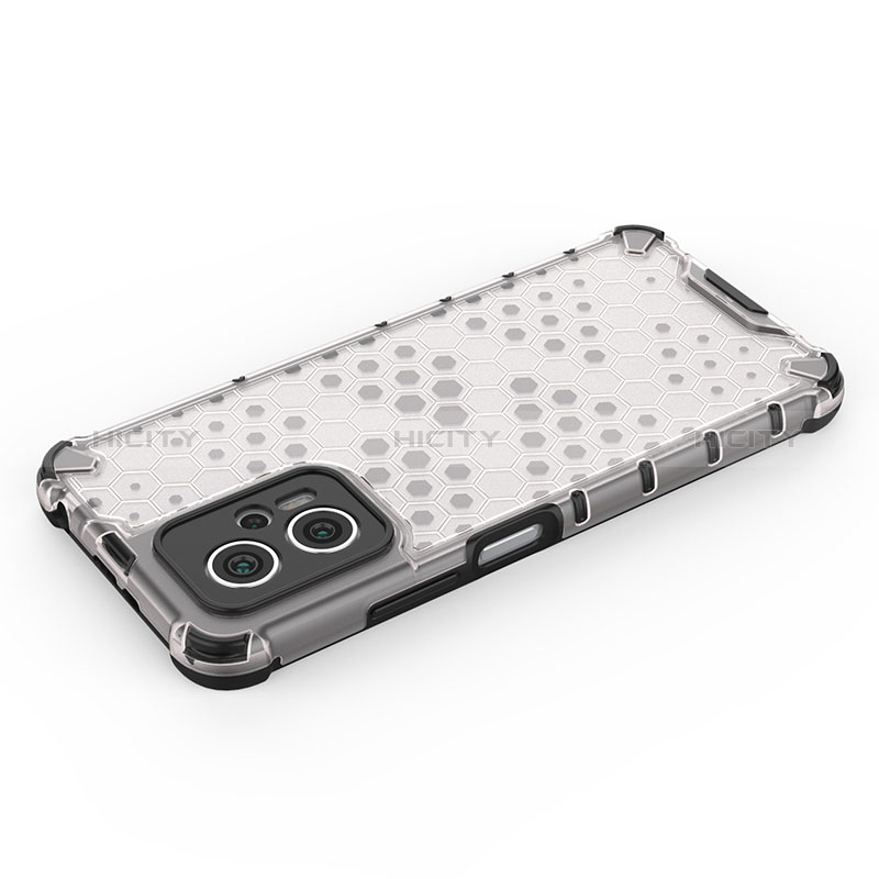 Carcasa Bumper Funda Silicona Transparente 360 Grados AM1 para Xiaomi Redmi Note 11T Pro+ Plus 5G