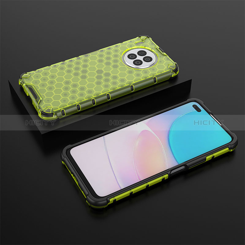 Carcasa Bumper Funda Silicona Transparente 360 Grados AM2 para Huawei Honor 50 Lite Verde