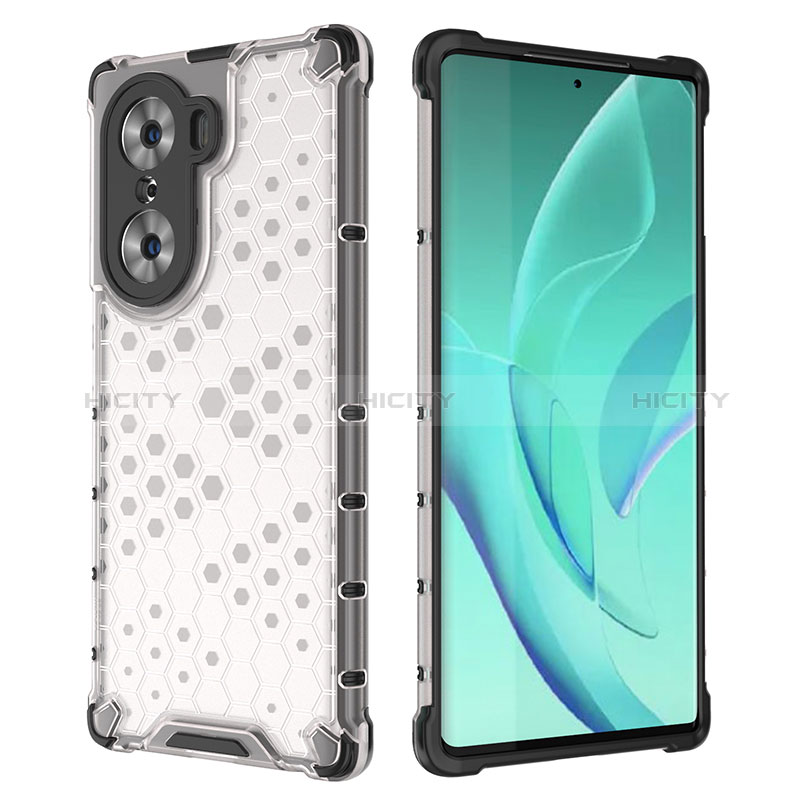 Carcasa Bumper Funda Silicona Transparente 360 Grados AM2 para Huawei Honor 60 5G