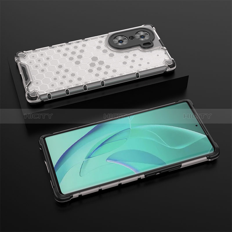 Carcasa Bumper Funda Silicona Transparente 360 Grados AM2 para Huawei Honor 60 5G