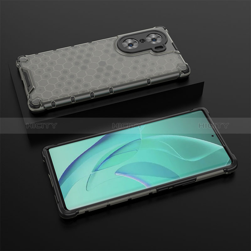 Carcasa Bumper Funda Silicona Transparente 360 Grados AM2 para Huawei Honor 60 Pro 5G