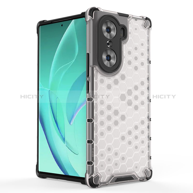 Carcasa Bumper Funda Silicona Transparente 360 Grados AM2 para Huawei Honor 60 Pro 5G