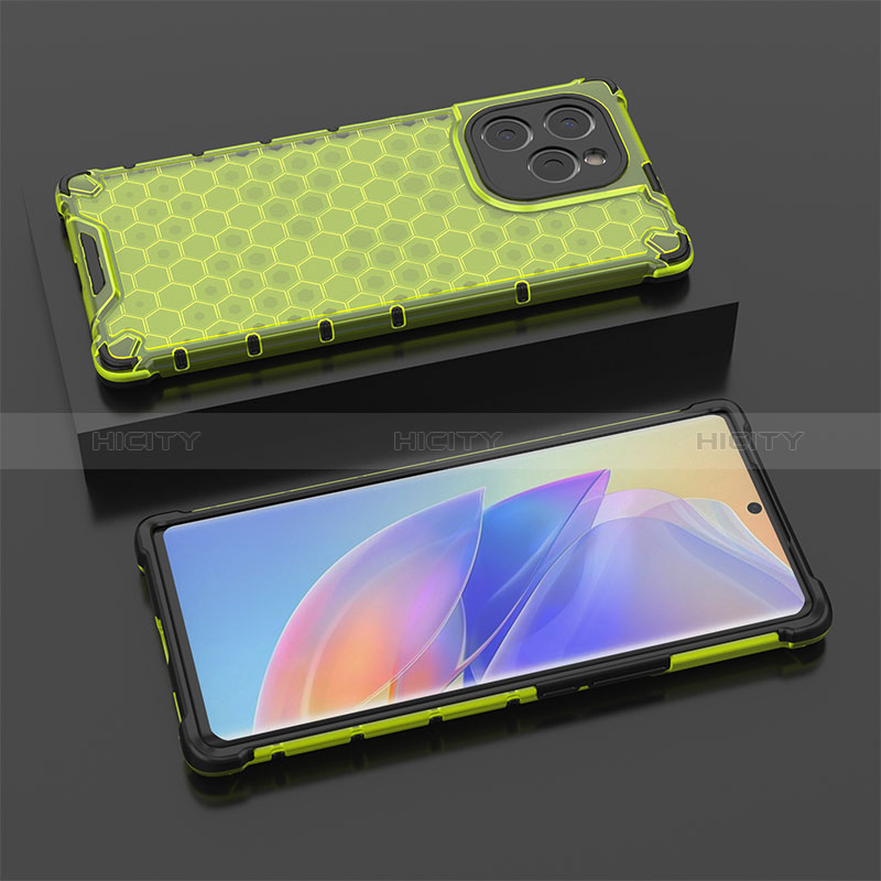 Carcasa Bumper Funda Silicona Transparente 360 Grados AM2 para Huawei Honor 60 SE 5G