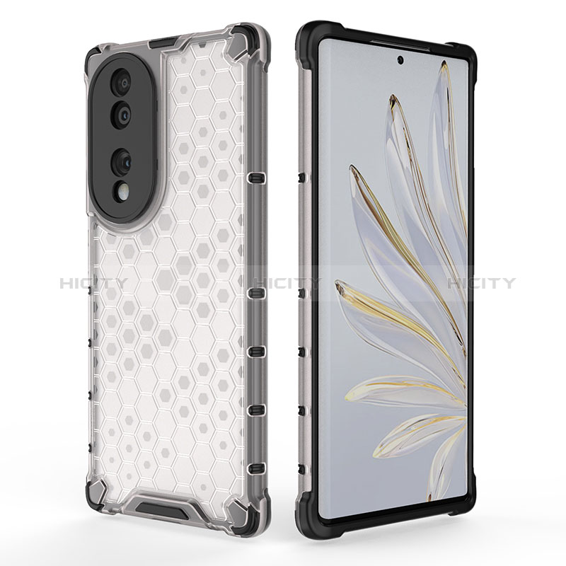 Carcasa Bumper Funda Silicona Transparente 360 Grados AM2 para Huawei Honor 70 5G