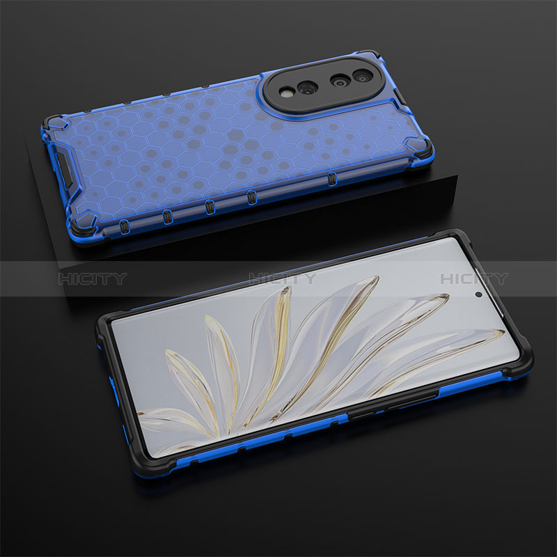 Carcasa Bumper Funda Silicona Transparente 360 Grados AM2 para Huawei Honor 70 5G