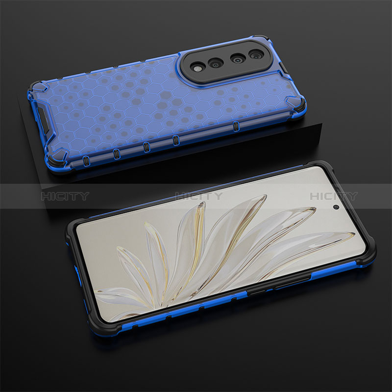 Carcasa Bumper Funda Silicona Transparente 360 Grados AM2 para Huawei Honor 70 Pro+ Plus 5G