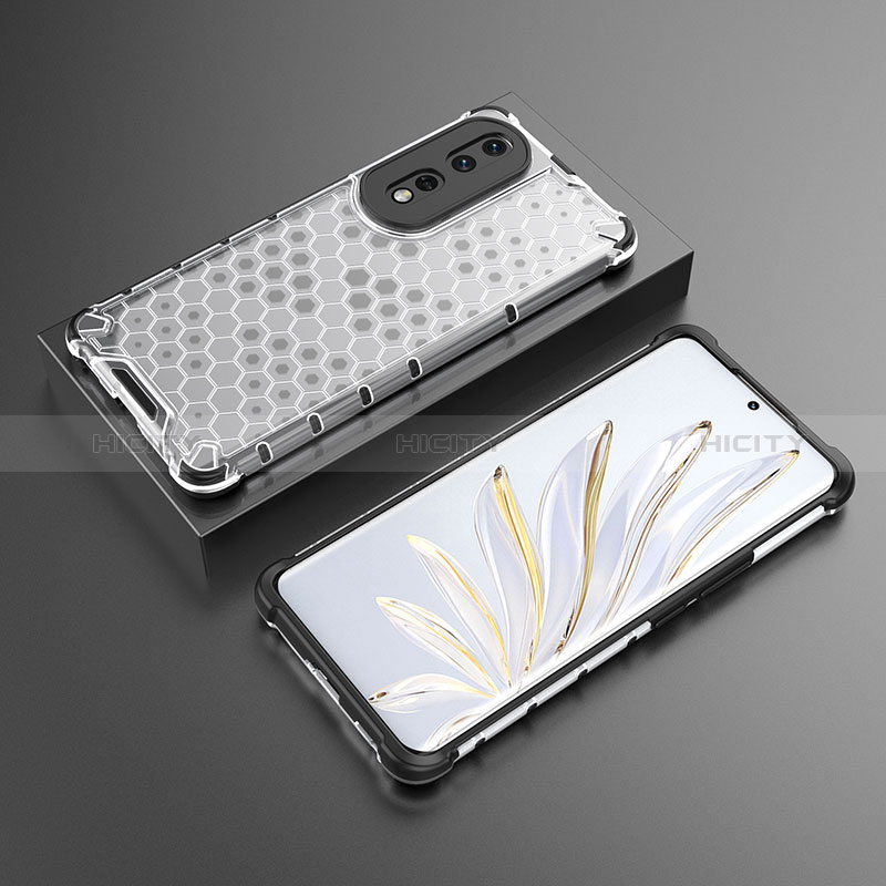 Carcasa Bumper Funda Silicona Transparente 360 Grados AM2 para Huawei Honor 80 Pro 5G