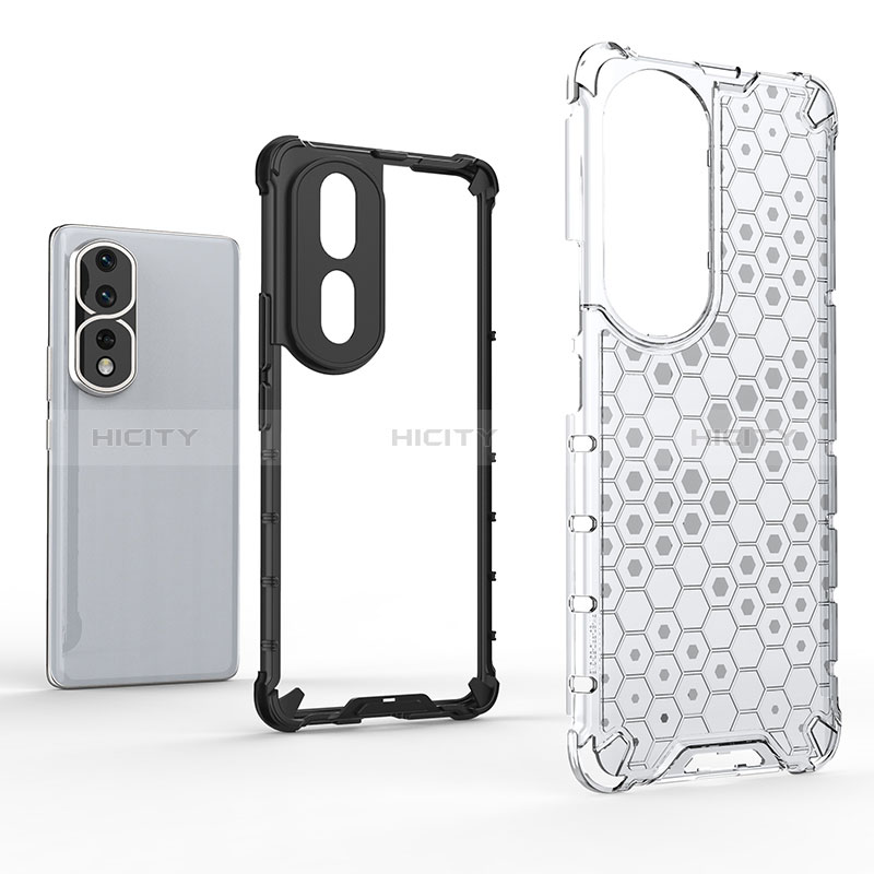 Carcasa Bumper Funda Silicona Transparente 360 Grados AM2 para Huawei Honor 80 Pro 5G