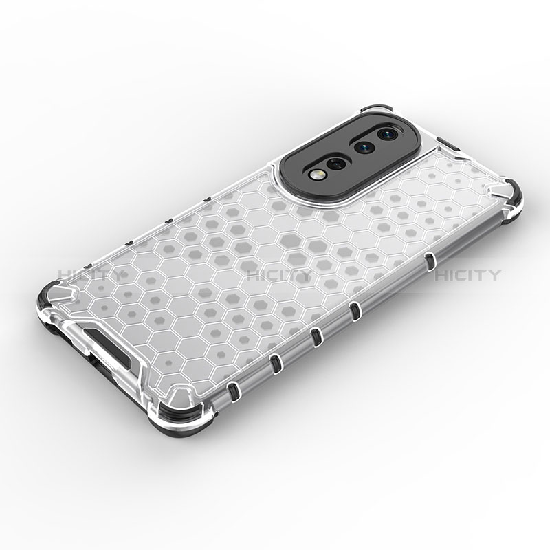 Carcasa Bumper Funda Silicona Transparente 360 Grados AM2 para Huawei Honor 80 Pro Flat 5G