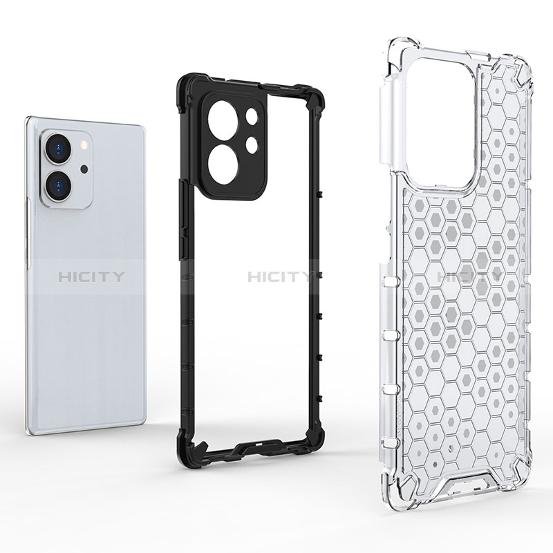 Carcasa Bumper Funda Silicona Transparente 360 Grados AM2 para Huawei Honor 80 SE 5G