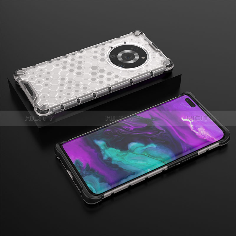 Carcasa Bumper Funda Silicona Transparente 360 Grados AM2 para Huawei Honor Magic3 Pro 5G