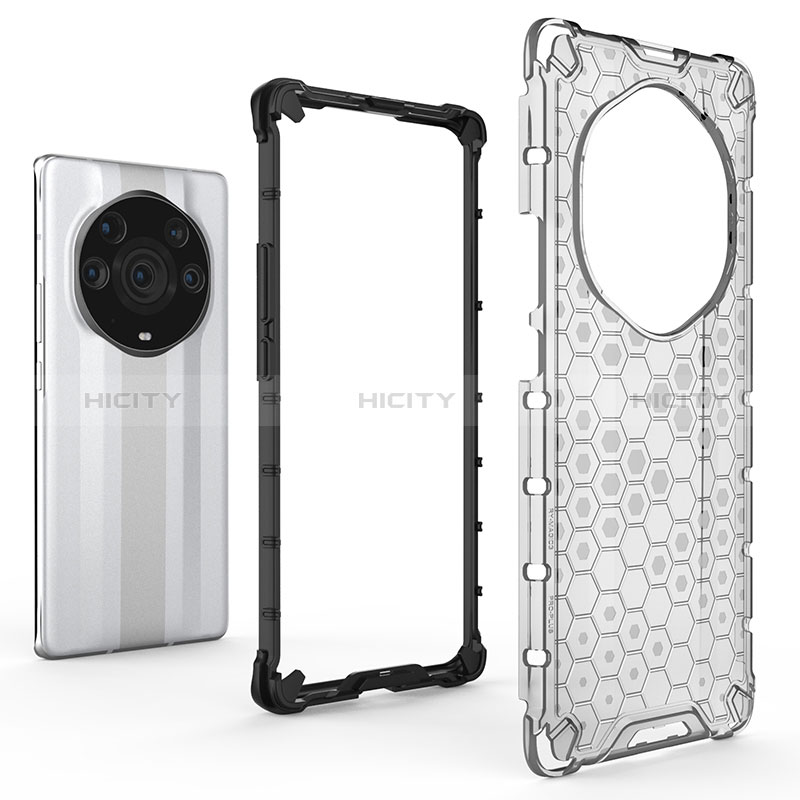 Carcasa Bumper Funda Silicona Transparente 360 Grados AM2 para Huawei Honor Magic3 Pro+ Plus 5G