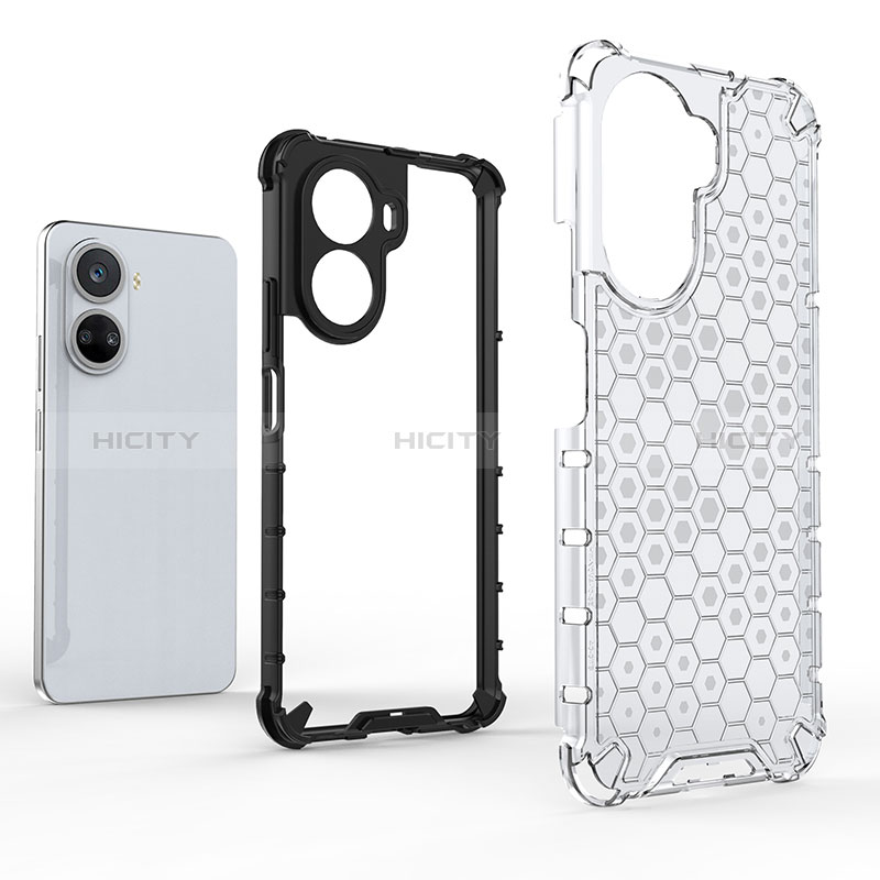 Carcasa Bumper Funda Silicona Transparente 360 Grados AM2 para Huawei Nova 10 SE