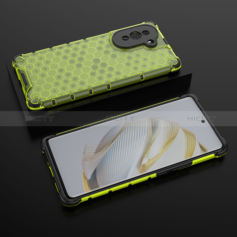 Carcasa Bumper Funda Silicona Transparente 360 Grados AM2 para Huawei Nova 10 Verde