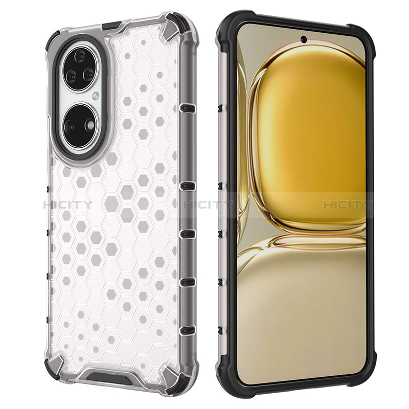 Carcasa Bumper Funda Silicona Transparente 360 Grados AM2 para Huawei P50