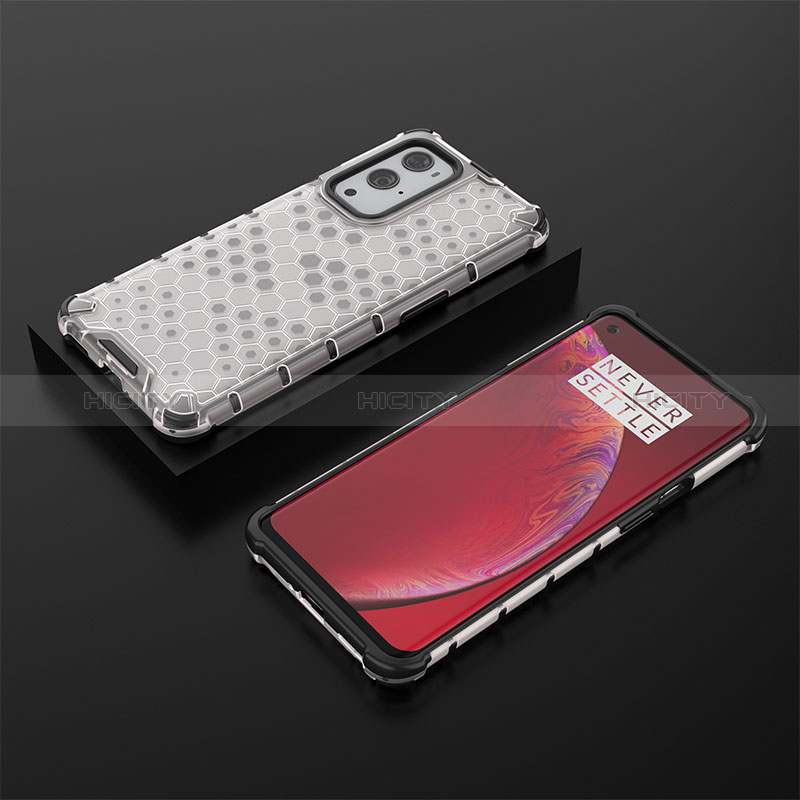 Carcasa Bumper Funda Silicona Transparente 360 Grados AM2 para OnePlus 9 Pro 5G