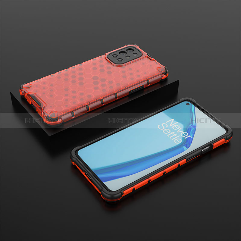 Carcasa Bumper Funda Silicona Transparente 360 Grados AM2 para OnePlus 9R 5G