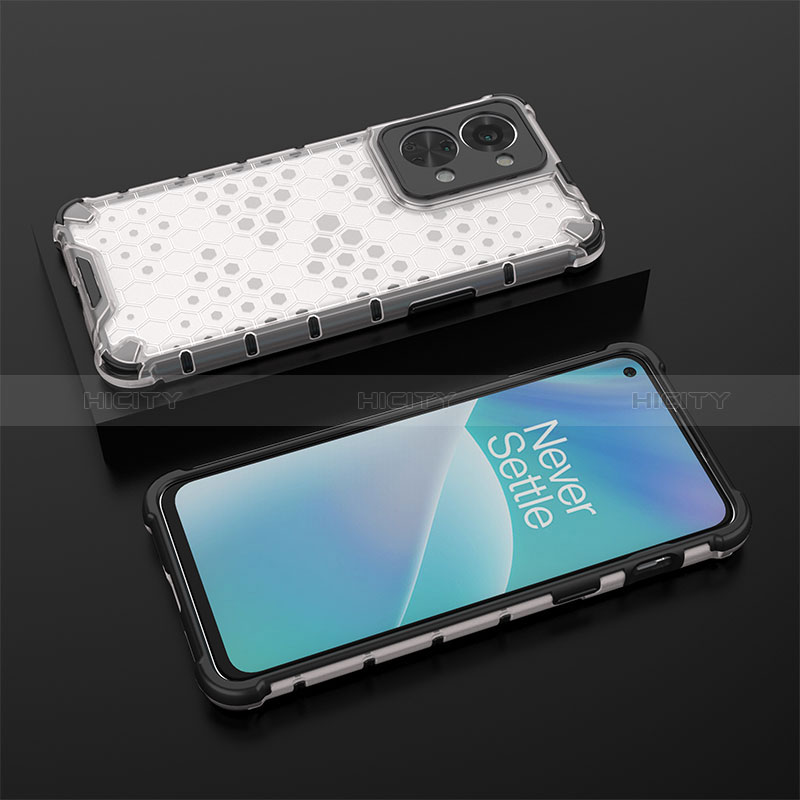 Carcasa Bumper Funda Silicona Transparente 360 Grados AM2 para OnePlus Nord 2T 5G