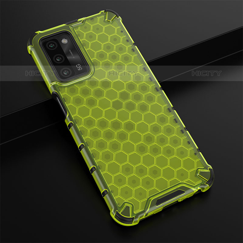 Carcasa Bumper Funda Silicona Transparente 360 Grados AM2 para Oppo A53s 5G Verde