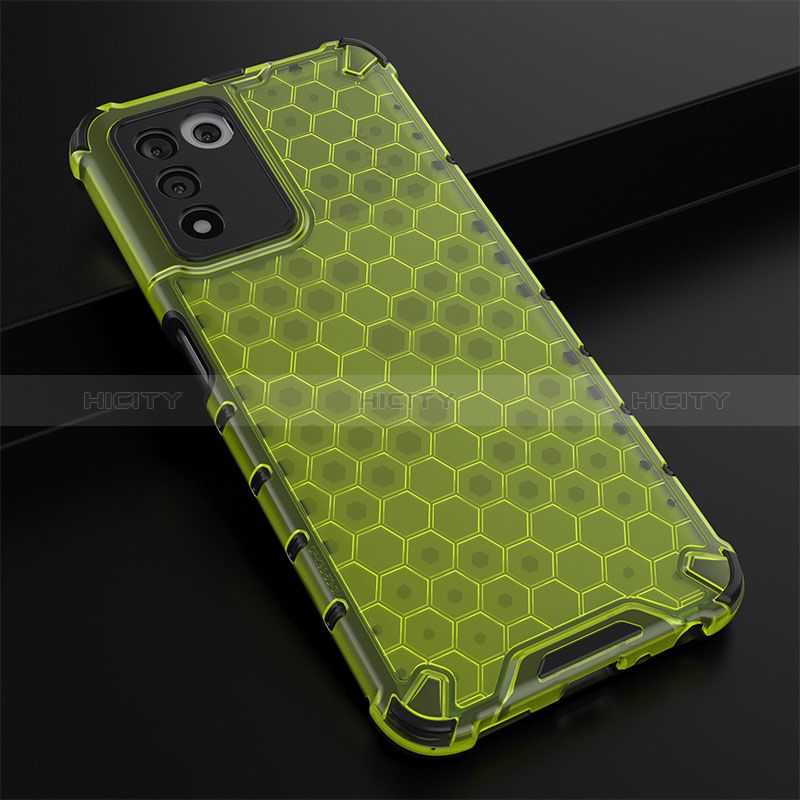 Carcasa Bumper Funda Silicona Transparente 360 Grados AM2 para Oppo K9S 5G Verde