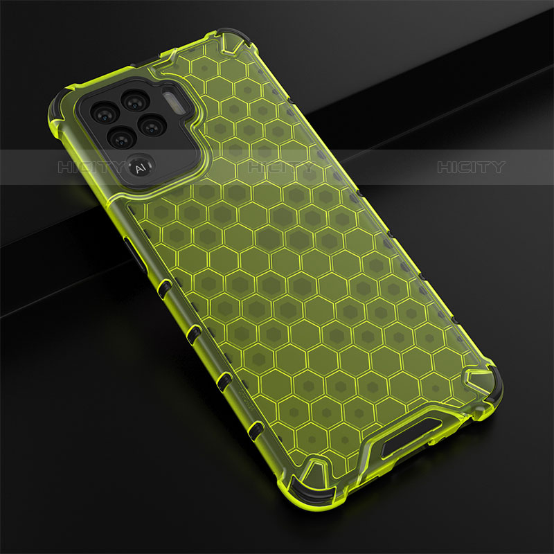 Carcasa Bumper Funda Silicona Transparente 360 Grados AM2 para Oppo Reno5 Lite Verde