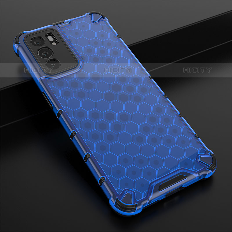 Carcasa Bumper Funda Silicona Transparente 360 Grados AM2 para Oppo Reno6 5G