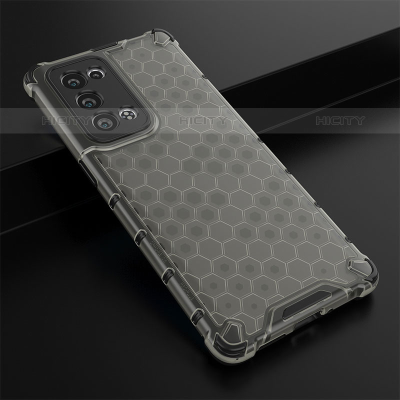 Carcasa Bumper Funda Silicona Transparente 360 Grados AM2 para Oppo Reno6 Pro 5G