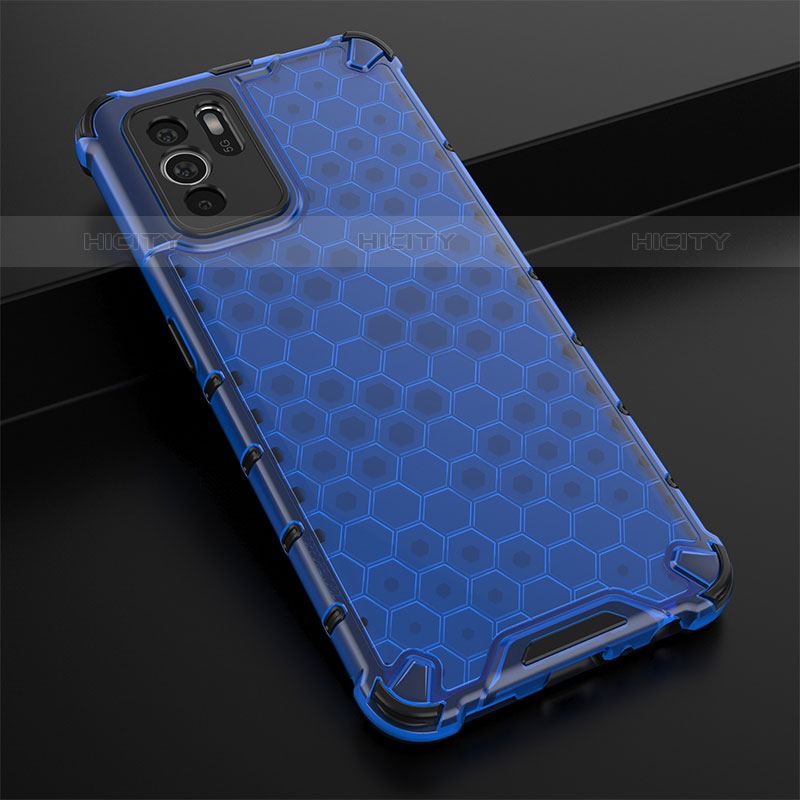 Carcasa Bumper Funda Silicona Transparente 360 Grados AM2 para Oppo Reno6 Z 5G