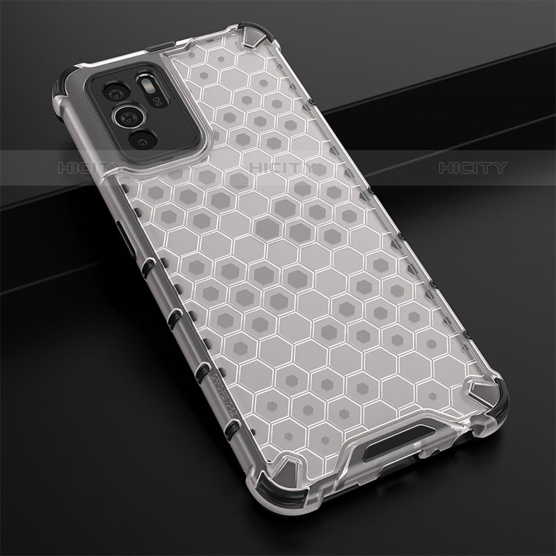 Carcasa Bumper Funda Silicona Transparente 360 Grados AM2 para Oppo Reno6 Z 5G