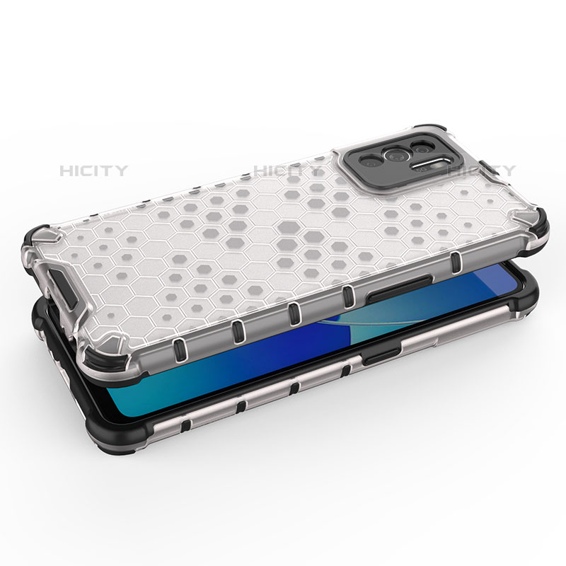 Carcasa Bumper Funda Silicona Transparente 360 Grados AM2 para Oppo Reno6 Z 5G