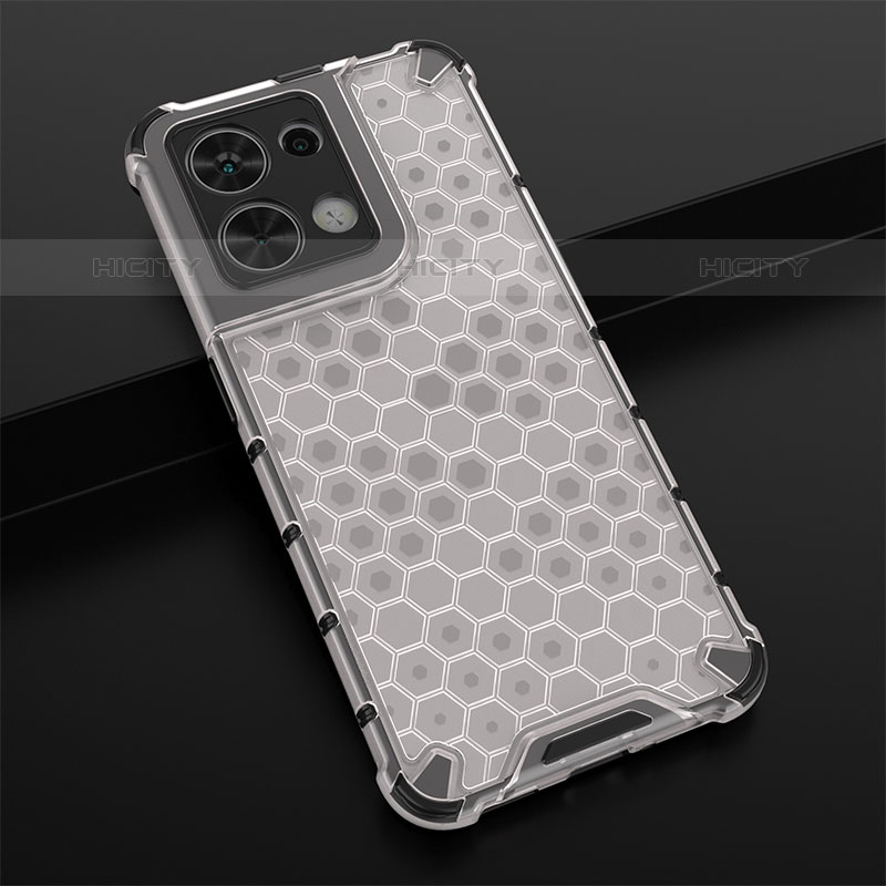 Carcasa Bumper Funda Silicona Transparente 360 Grados AM2 para Oppo Reno8 5G