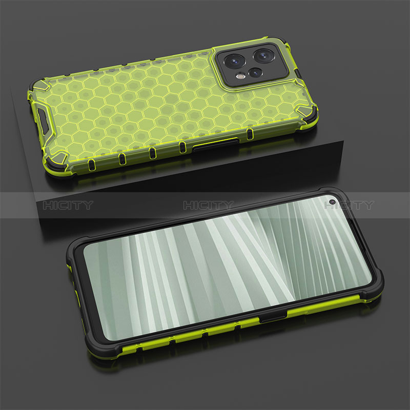 Carcasa Bumper Funda Silicona Transparente 360 Grados AM2 para Realme 9 4G Verde