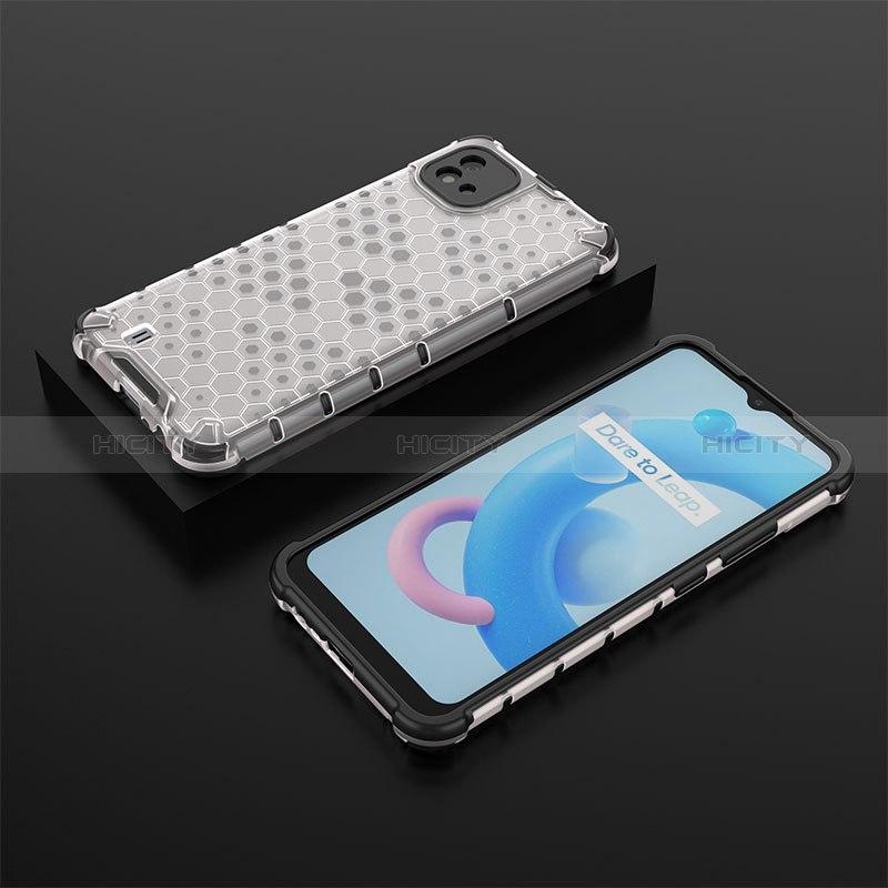 Carcasa Bumper Funda Silicona Transparente 360 Grados AM2 para Realme C11 (2021)