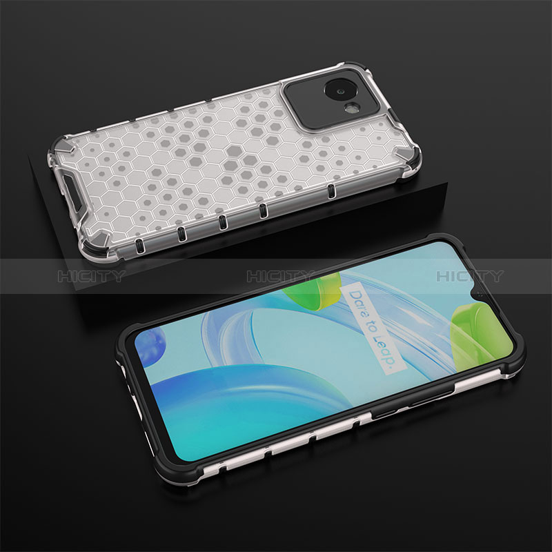 Carcasa Bumper Funda Silicona Transparente 360 Grados AM2 para Realme C30