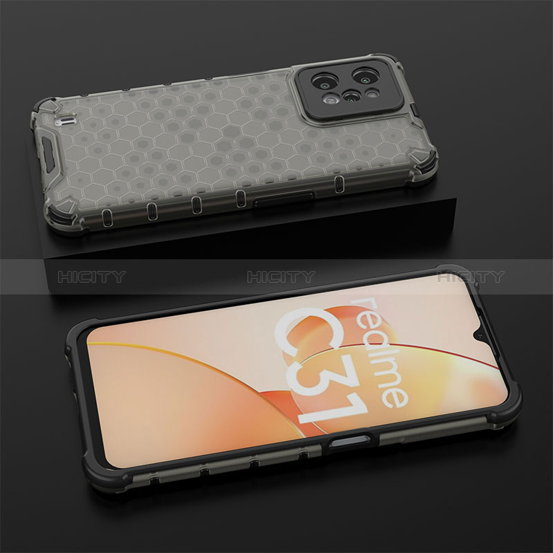 Carcasa Bumper Funda Silicona Transparente 360 Grados AM2 para Realme C31