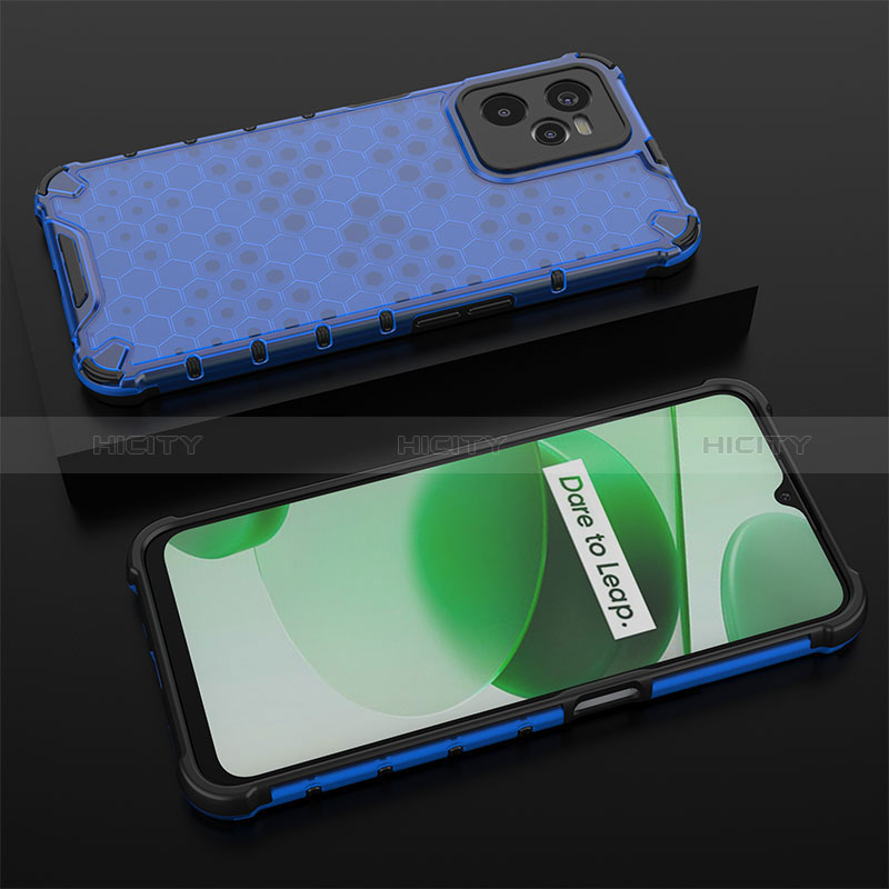 Carcasa Bumper Funda Silicona Transparente 360 Grados AM2 para Realme C35