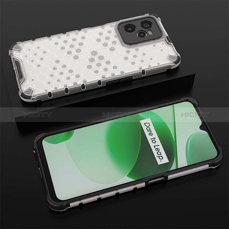 Carcasa Bumper Funda Silicona Transparente 360 Grados AM2 para Realme Narzo 50A Prime