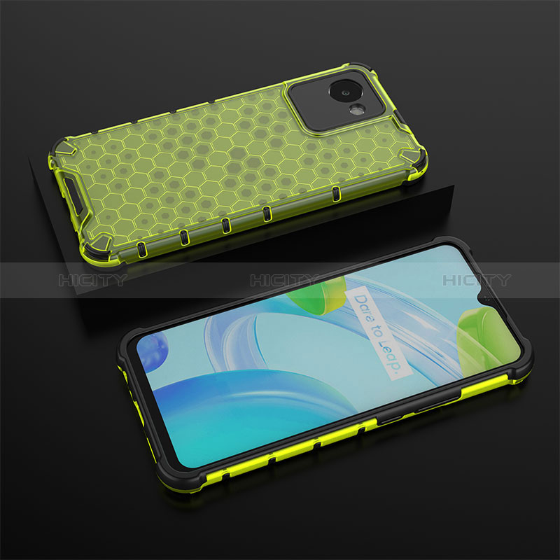 Carcasa Bumper Funda Silicona Transparente 360 Grados AM2 para Realme Narzo 50i Prime