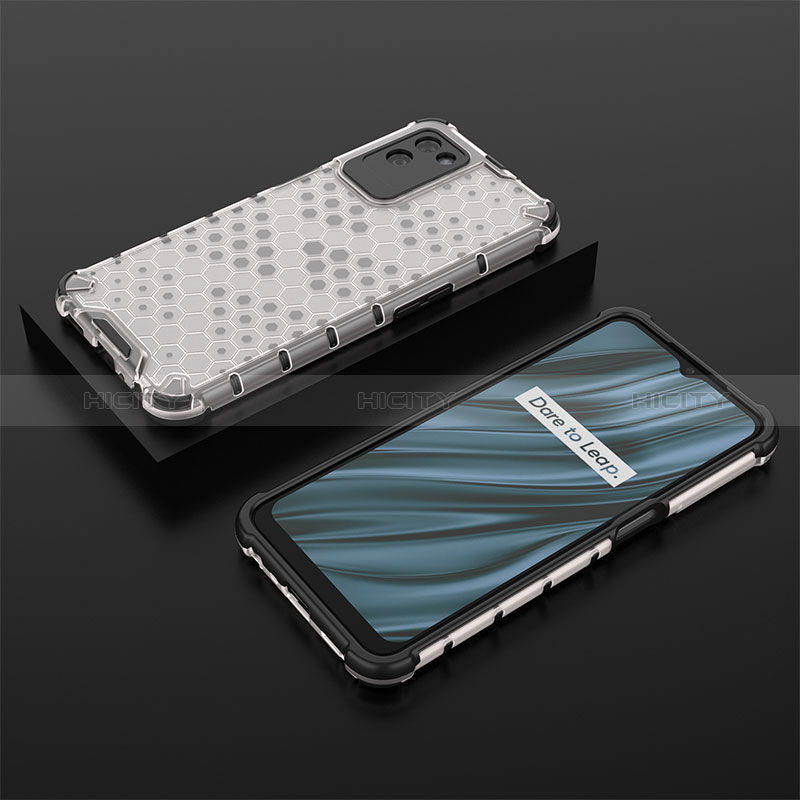 Carcasa Bumper Funda Silicona Transparente 360 Grados AM2 para Realme V11s 5G