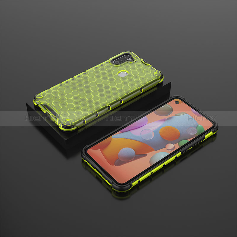 Carcasa Bumper Funda Silicona Transparente 360 Grados AM2 para Samsung Galaxy A11