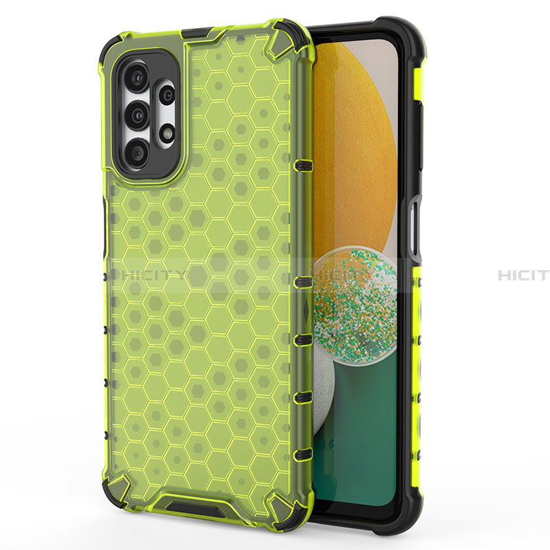 Carcasa Bumper Funda Silicona Transparente 360 Grados AM2 para Samsung Galaxy A13 4G Verde