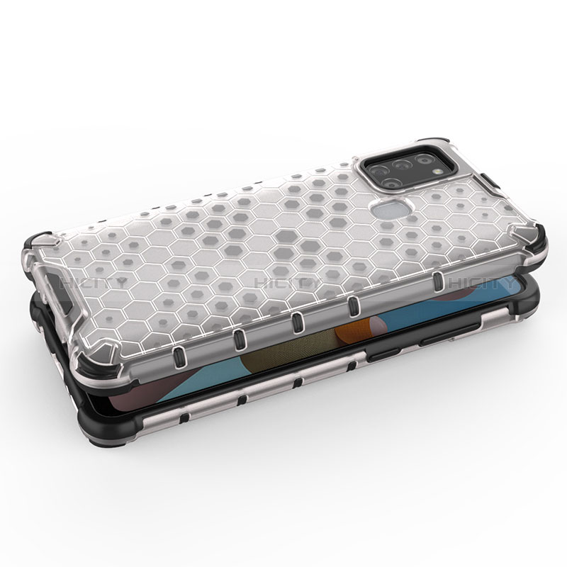 Carcasa Bumper Funda Silicona Transparente 360 Grados AM2 para Samsung Galaxy A21s