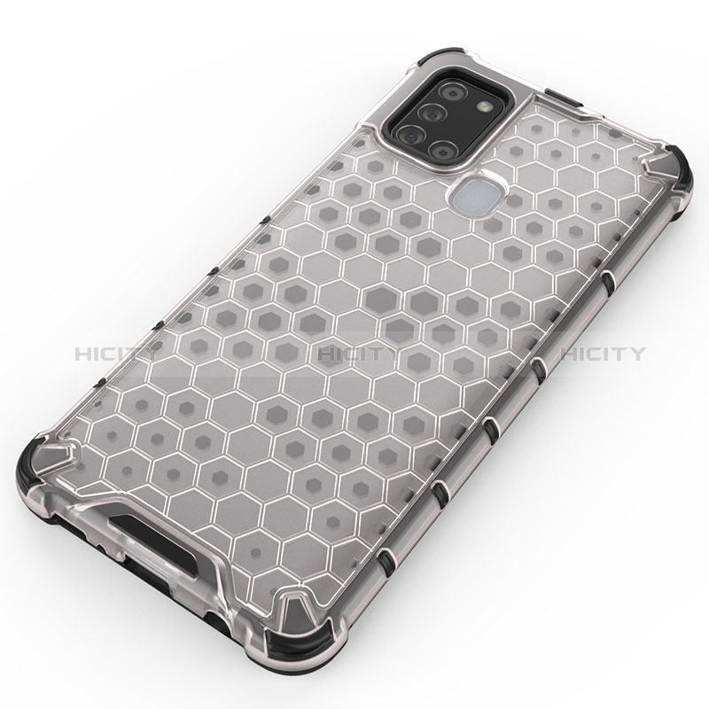 Carcasa Bumper Funda Silicona Transparente 360 Grados AM2 para Samsung Galaxy A21s