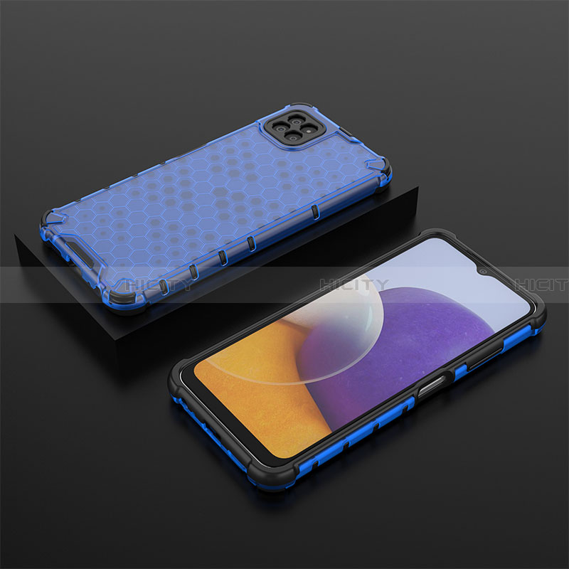 Carcasa Bumper Funda Silicona Transparente 360 Grados AM2 para Samsung Galaxy A22 5G