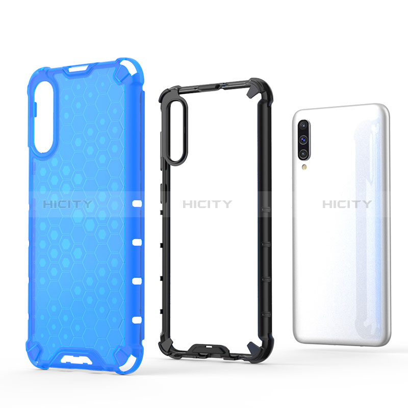 Carcasa Bumper Funda Silicona Transparente 360 Grados AM2 para Samsung Galaxy A30S