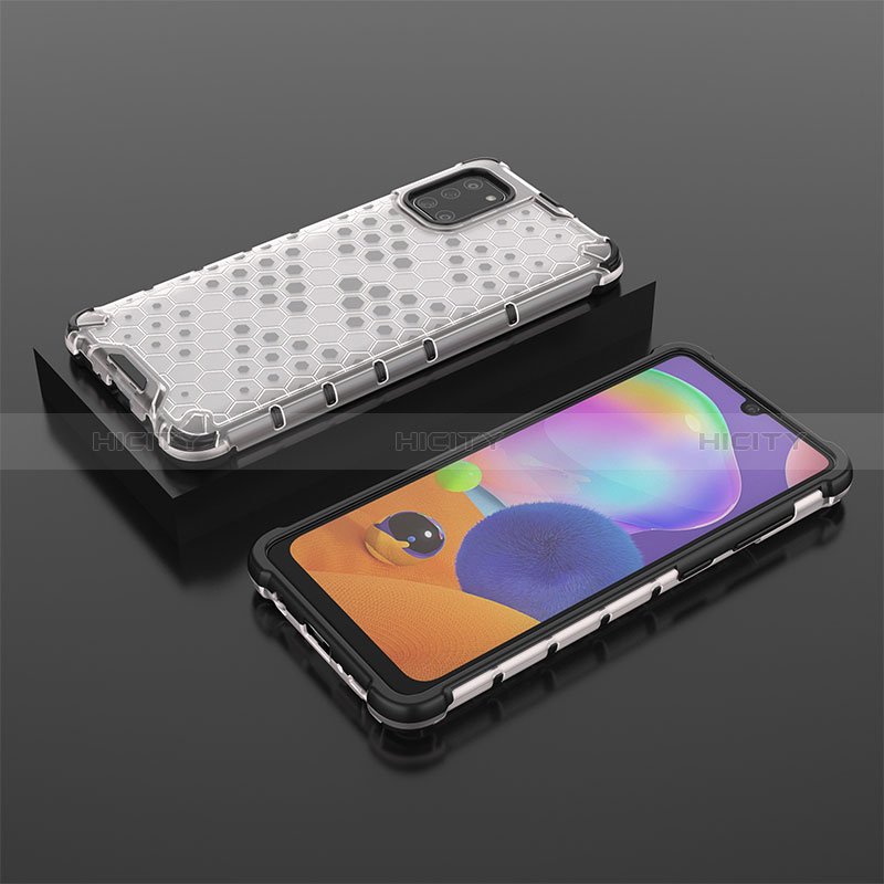 Carcasa Bumper Funda Silicona Transparente 360 Grados AM2 para Samsung Galaxy A31